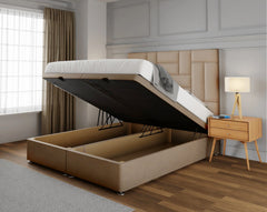 ottoman double bed