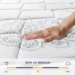 Wave Superior Ultra Hybrid Pillow Top Mattress Medium Firm