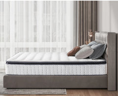 Nova Future Hybrid Upgraded Breathable Pillow Top Mattress Medium Firm