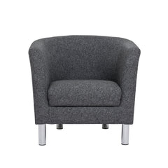 Cleveland Armchair in Nova Anthracite