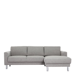 Cleveland Chaiselongue Sofa (RH) in Nova Light Grey