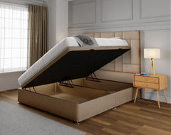 ottoman super king size bed