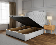 ottoman double bed