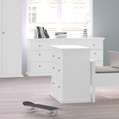 Paris Chest of 4 Drawers in White