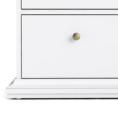 Paris Chest of 6 Drawers in White