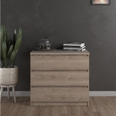 Naia Chest of 3 Drawers in Jackson Hickory Oak