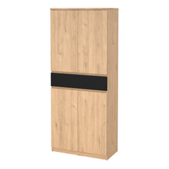 Naia Shoe Cabinet with 4 Doors + 1 Drawer