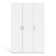 Space Wardrobe with 3 doors White 1750