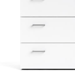 Space Chest of 3 Drawers in White