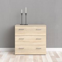 Space Chest of 3 Drawers in Oak