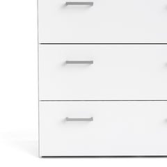 Space Chest of 5 Drawers in White