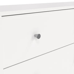 May Chest of 6 Drawers (3+3) in White