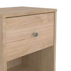 May Bedside 1 Drawer in Jackson Hickory Oak