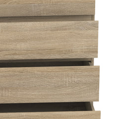 Nova Chest of 5 Drawers in Truffle Oak