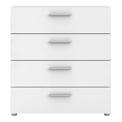 Pepe Chest of 4 Drawers in White