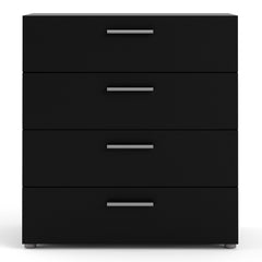 Pepe Chest of 4 Drawers in Black