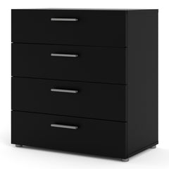 Pepe Chest of 4 Drawers in Black