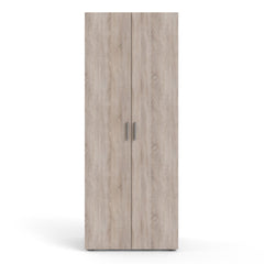 Pepe Wardrobe with 2 doors in Truffle Oak