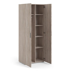 Pepe Wardrobe with 2 doors in Truffle Oak