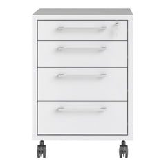 Prima Mobile cabinet in White