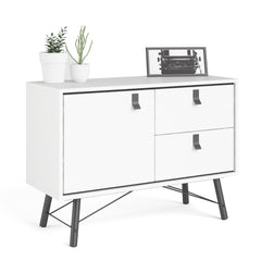 Ry Sideboard with 1 door + 2 drawers Matt White