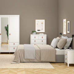 Barcelona Chest 3+2 drawers in White