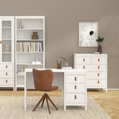 Barcelona Chest 3+2 drawers in White