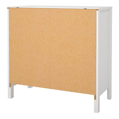 Barcelona Chest 3 drawers in White