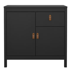 Barcelona Sideboard 2 doors + 1 drawer in Matt Black