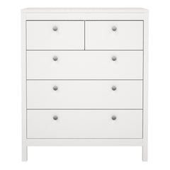 Madrid Chest 3+2 drawers in White