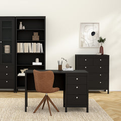 Madrid Chest 3+2 drawers in Matt Black