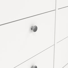 Madrid Double dresser 4+4 drawers in White