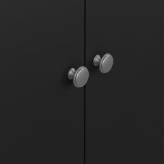 Madrid Wardrobe with 3 doors in Matt Black