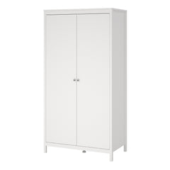 Madrid Wardrobe with 2 doors in White