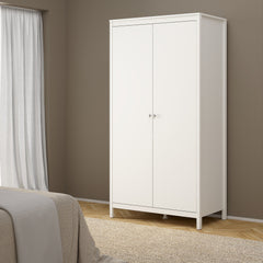 Madrid Wardrobe with 2 doors in White