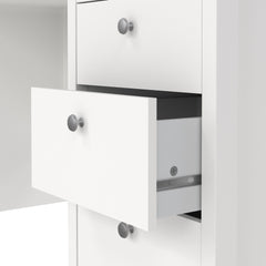 Madrid Desk 3 drawers White