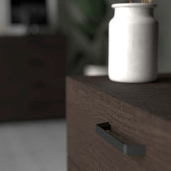 Dallas chest 4 drawers Rovere Gessato Dark Oak