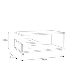 Bailey Coffee Table in Sonoma Oak