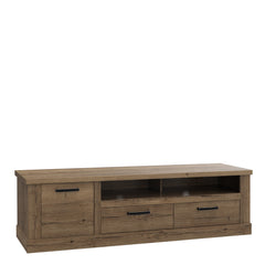 Corona TV Unit  in Tabak Oak