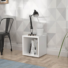 Mauro Singular Storage Unit in Matt White