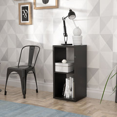 Mauro 1 Shelf Storage Unit in Matt Black