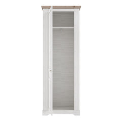 Illopa Hallway Wardrobe in Oak Nelson/Snowy Oak