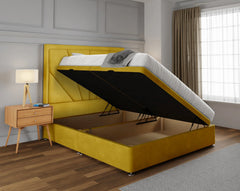 ottoman double bed