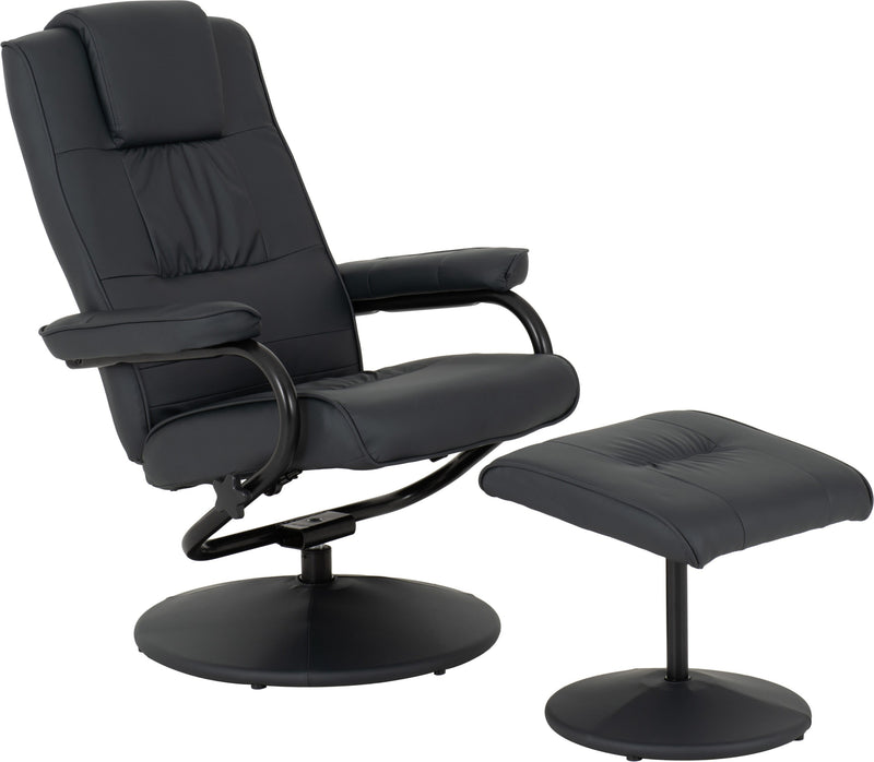 Ascot Recliner Chair & Footstool