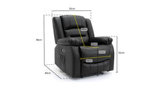 Alva Electric Recliner Sofa Armchair