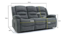 Alva Electric Recliner Sofa 2-Seater 3-Seater