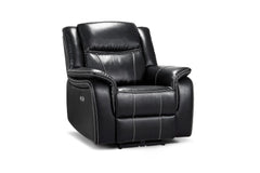 Galaxy Tech Recliner Sofa 2-Seater 3-Seater & Armchair
