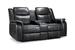 Galaxy Tech Recliner Sofa 2-Seater 3-Seater & Armchair