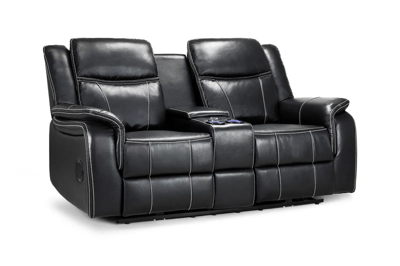 Galaxy Tech Recliner Sofa 2-Seater 3-Seater & Armchair