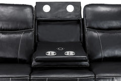 Galaxy Tech Recliner Sofa 2-Seater 3-Seater & Armchair